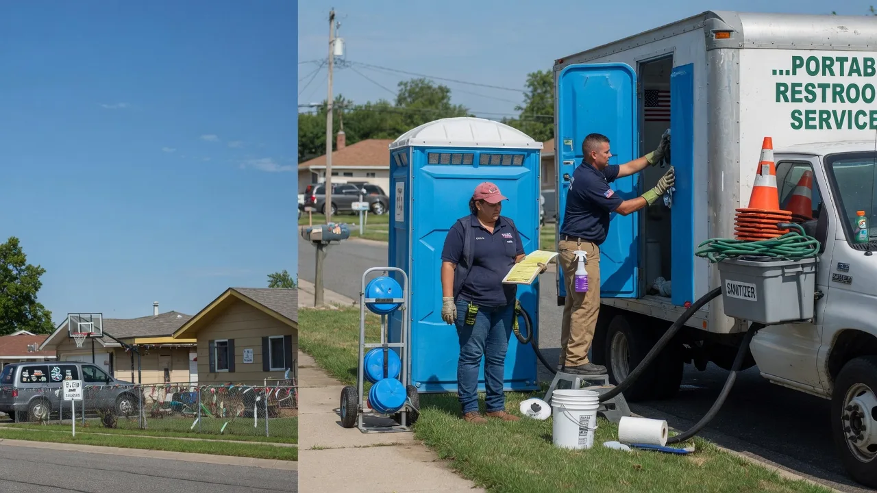 Portable Toilet Rental in White Lake, SD near me